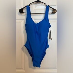 Blue Kids One Piece Swimsuit